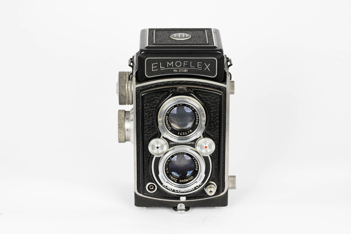 Elmoflex 6x6 TLR Film Camera Olympus Zuiko 75mm F/3.5