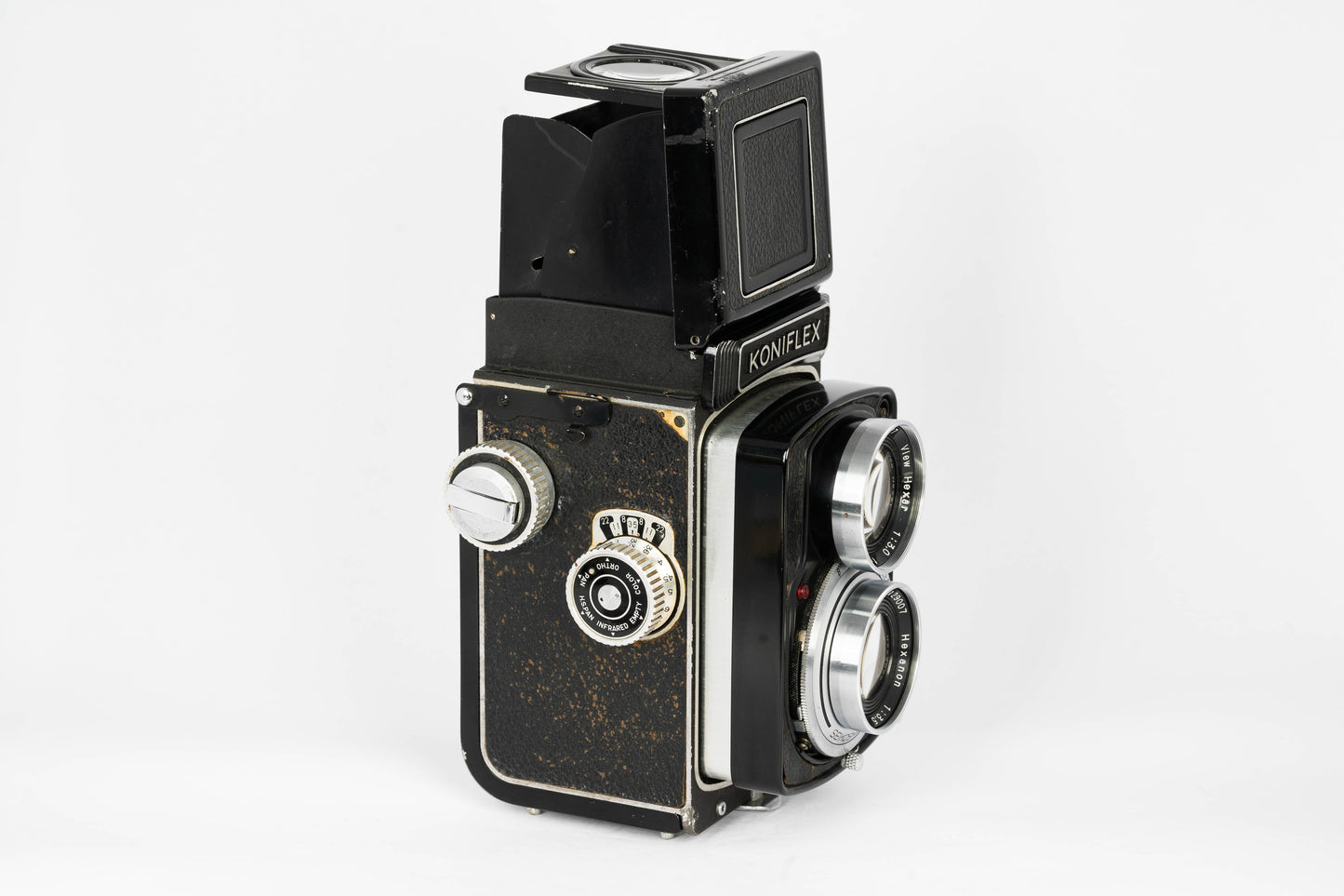 Koniflex Hexanon TLR Film Cameran 6x6 85mm F/3.5 Twin Lens Camera