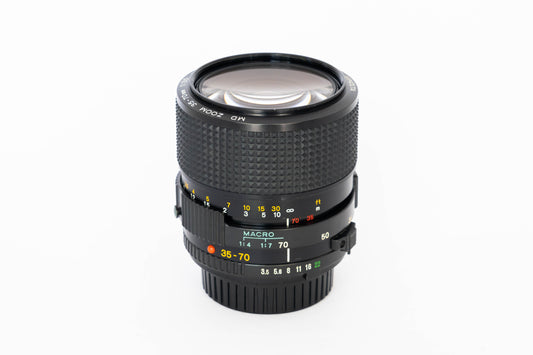 Minolta New MD NMD 35-70mm f/3.5 Macro MF Zoom Lens