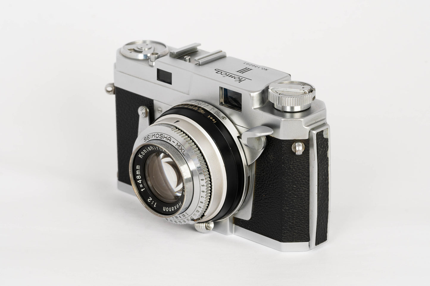 Konica III Rangefinder 35mm Film Camera 48mm F/2