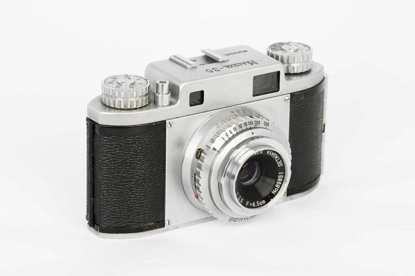 Mamiya-35 Rangefinder Film Camera w/ Sekor S 4.5cm f/3.5 Japan