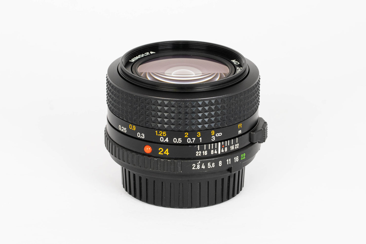 Minolta New MD 24mm F/2.8 Wide Angle Lens for MC MD Mount