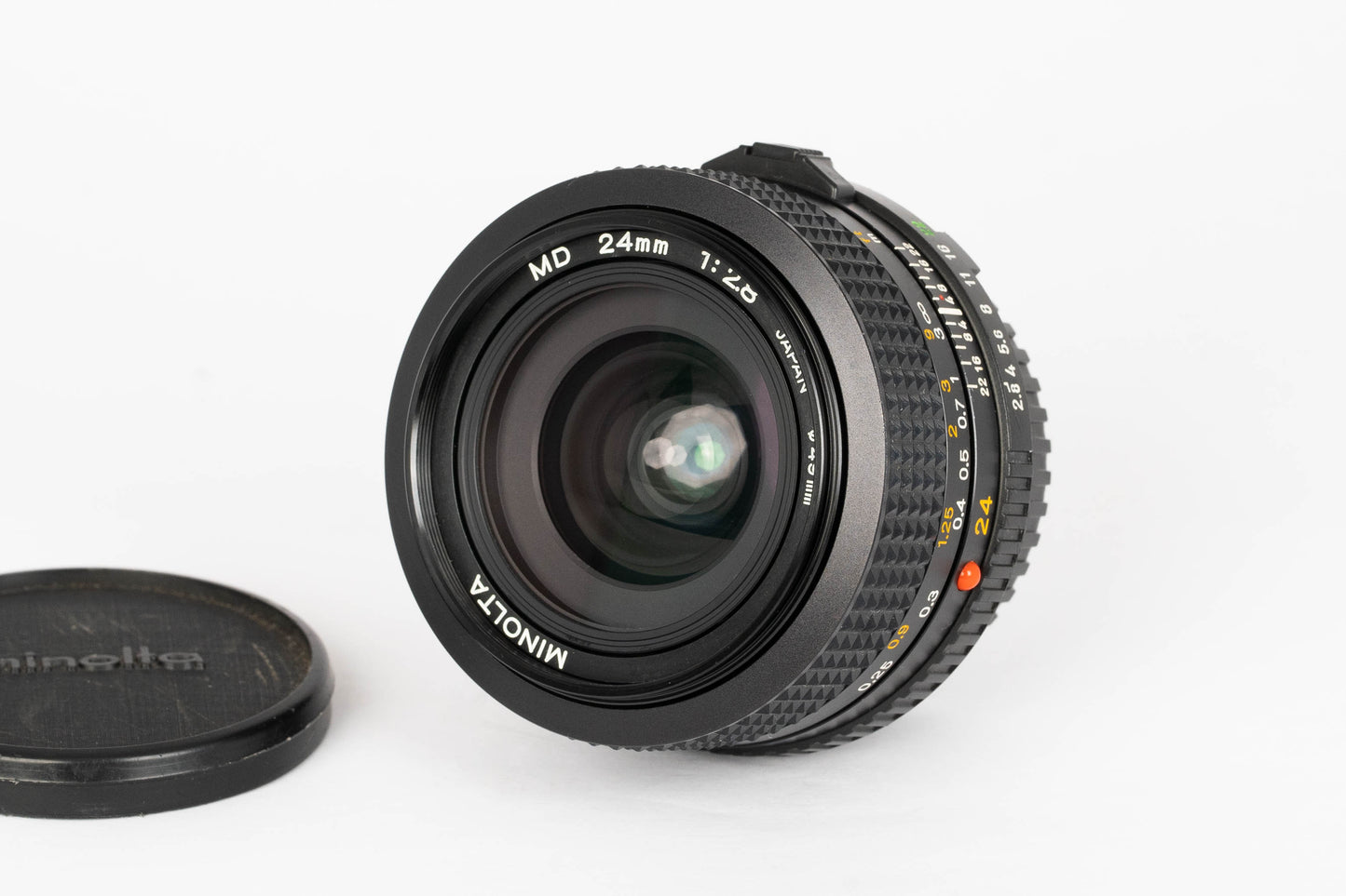Minolta New MD 24mm F/2.8 Wide Angle Lens for MC MD Mount