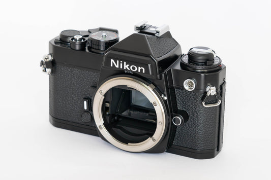 Nikon FE Black Body SLR Film Camera