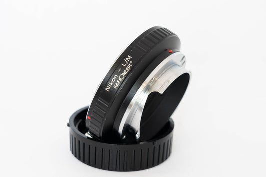 K&F Concept Adapter for Nikon F Mount Lens to Leica M Camera