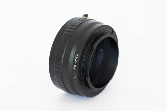 Adapter for Pentax K Lens to Sony NEX Alpha E-Mount Cameras