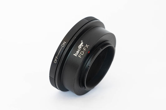 HAOGE Adapter For Canon FD Lens to Fujifilm Fuji X FX Mount Camera
