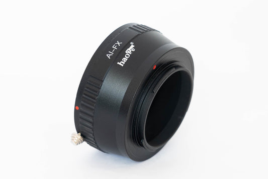 HAOGE Adapter For Nikon AI/AI-S Lens to Fujifilm Fuji X FX Mount Camera