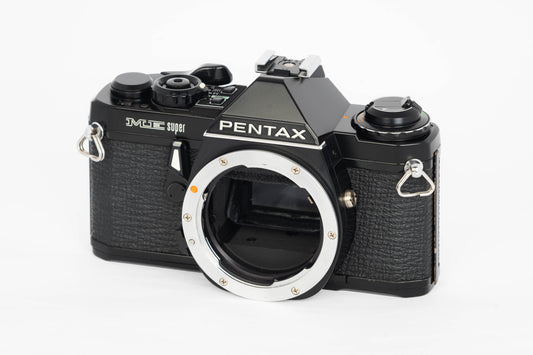 Pentax ME Super Black 35mm SLR Film Camera Body