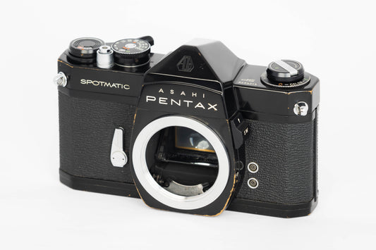 Pentax Spomatic SP Black 35mm SLR Film Camera Body