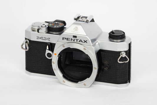 Pentax MX Silver 35mm SLR Film Camera Body
