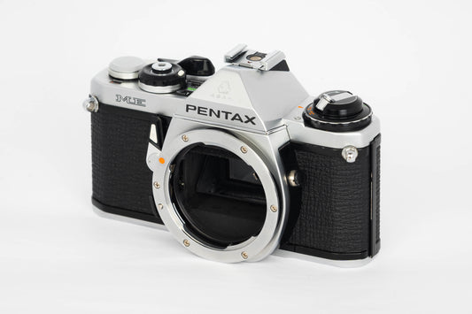 Pentax ME Silver 35mm SLR Film Camera Body