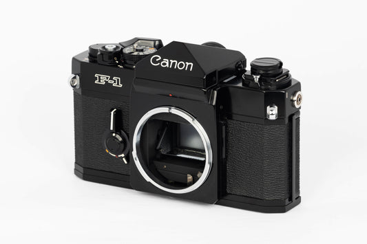 Canon F-1 Eye Level 35mm SLR Film Camera