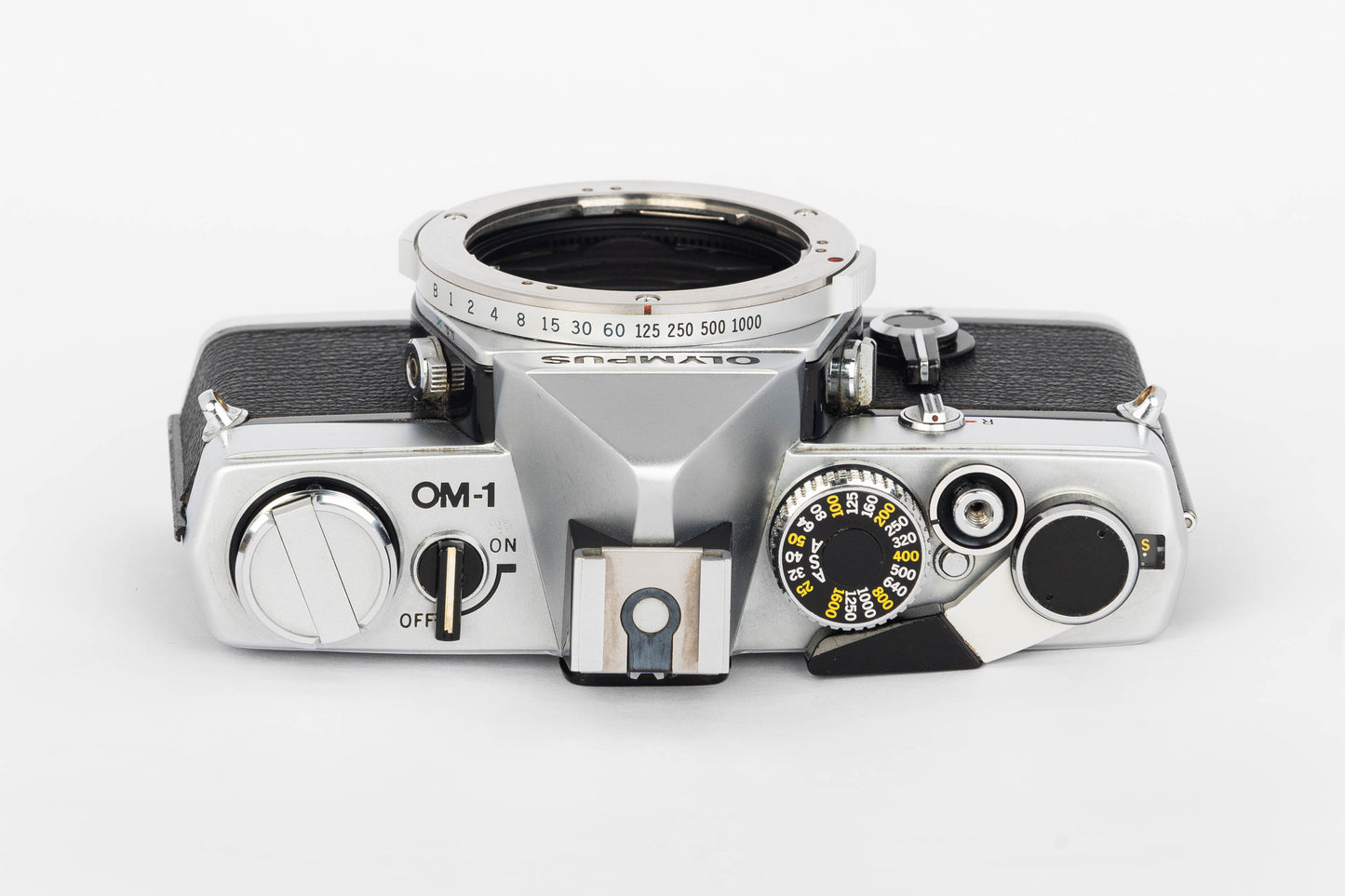 Olympus OM-1 35mm SLR Film Camera Silver Body