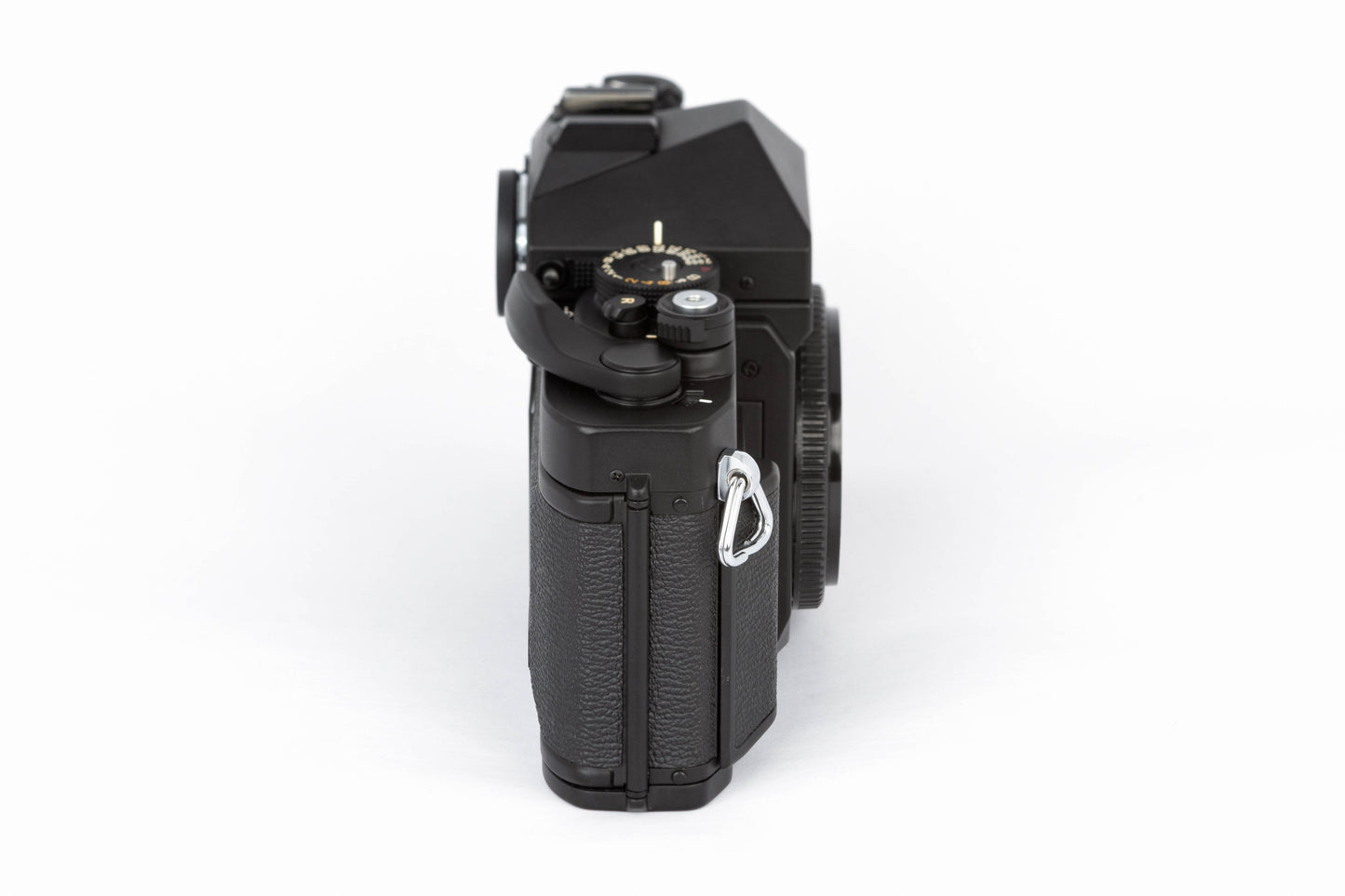 AA27 Canon NEW F-1 Eye Level Finder 35mm SLR Film Camera black body