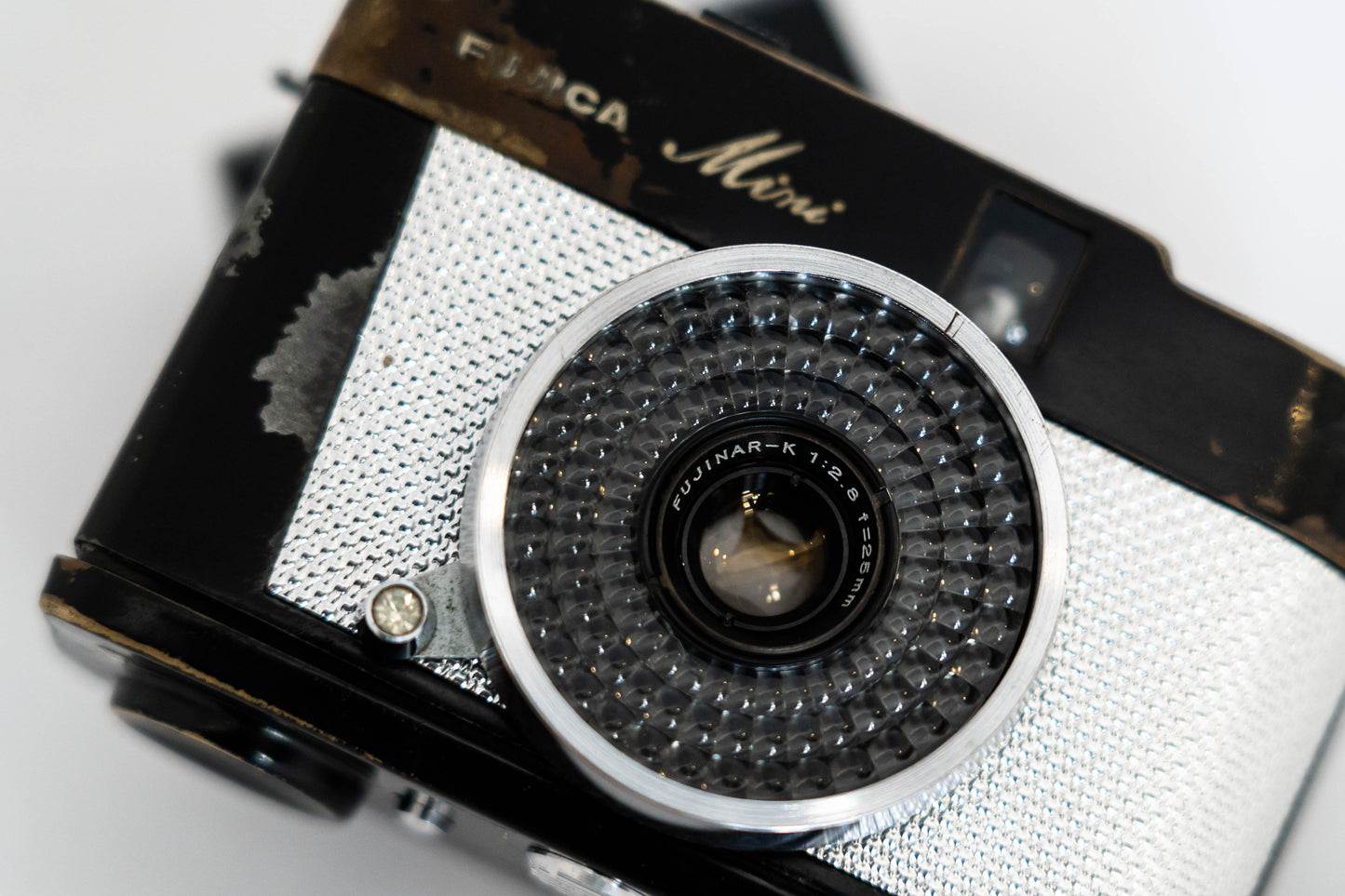 Fujica Mini 35mm Half-frame Camera w/Fujinar-K 25mm f/2.8 Lens