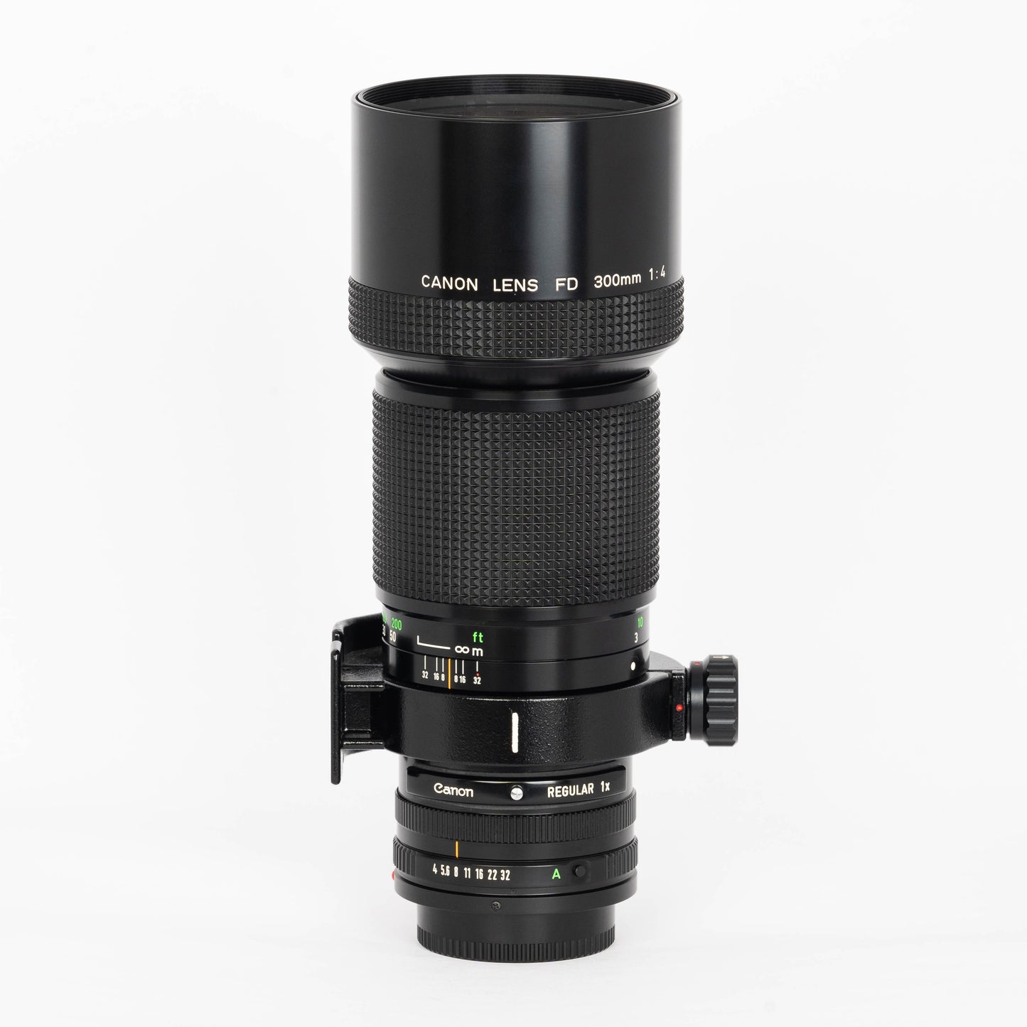 Canon New FD NFD 300mm F/4 L MF Telephoto Lens